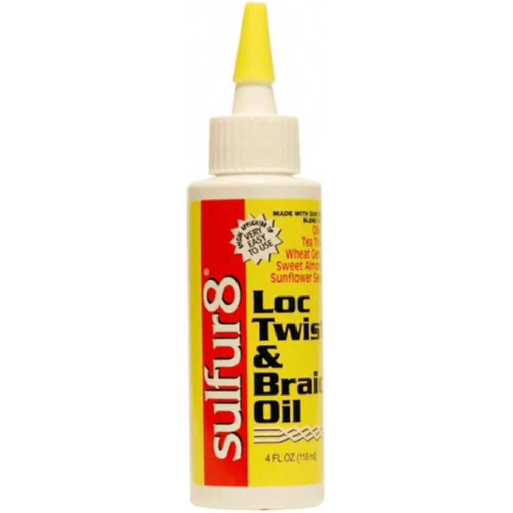 Sulfur8 Loc, Twist & Braid Oil - 4 oz