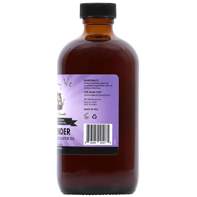 Sunny Isle Lavender Jamaican Black Castor Oil - 4 oz or 8 oz - Image 4