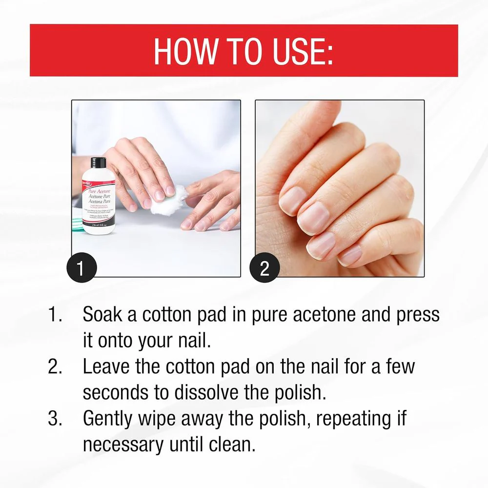 Super Nail Pure Acetone - Image 6