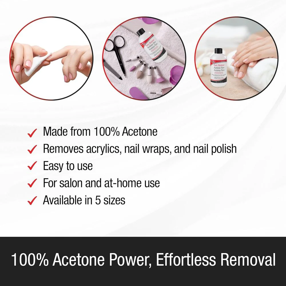 Super Nail Pure Acetone - Image 5