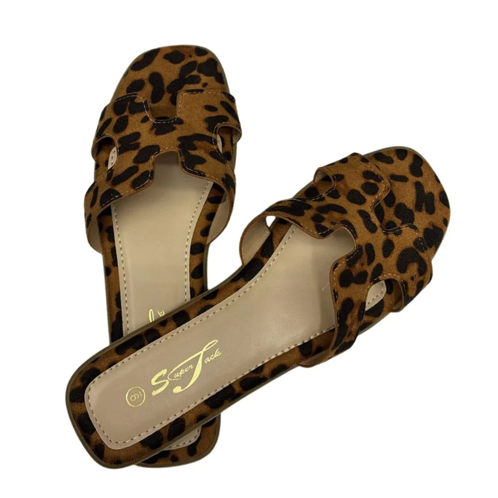 SuperJack Leopard Sandal ā Style SJ2501 - Image 3