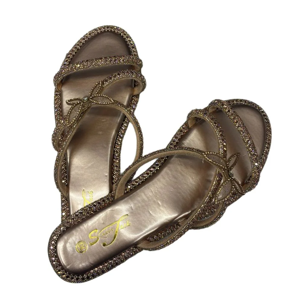 SuperJack Rose Gold Sandal β Style 2592 - Image 3