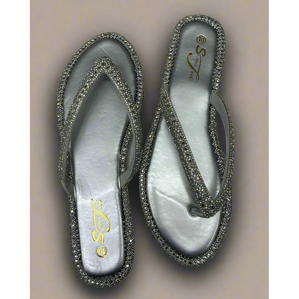 SuperJack Silver Sandal ā Style 2591