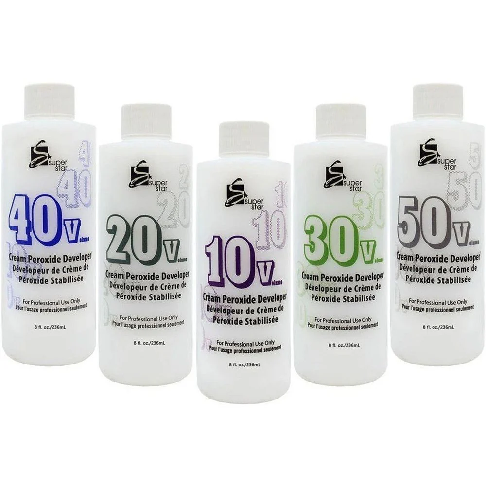 Superstar Crème Peroxide Developer – Multiple Volumes & Sizes