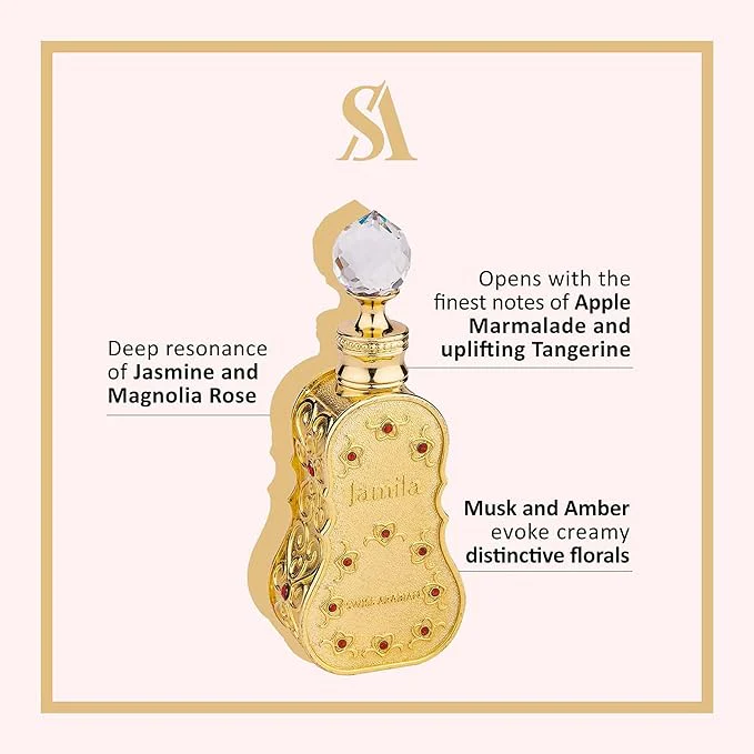 Swiss Arabian Jamila Perfume Oil – 15ml - Image 6