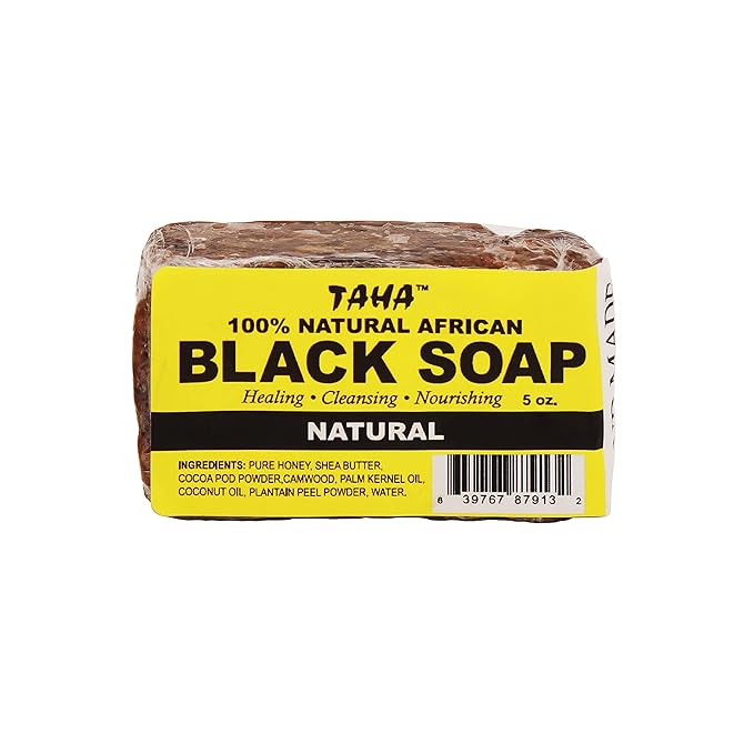 Taha African Black Bar Soap