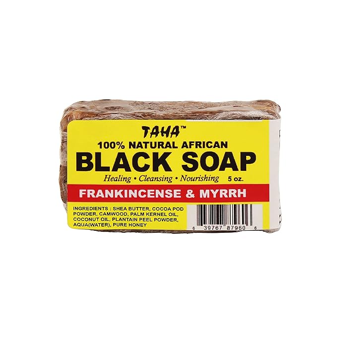Taha African Black Bar Soap - Image 3