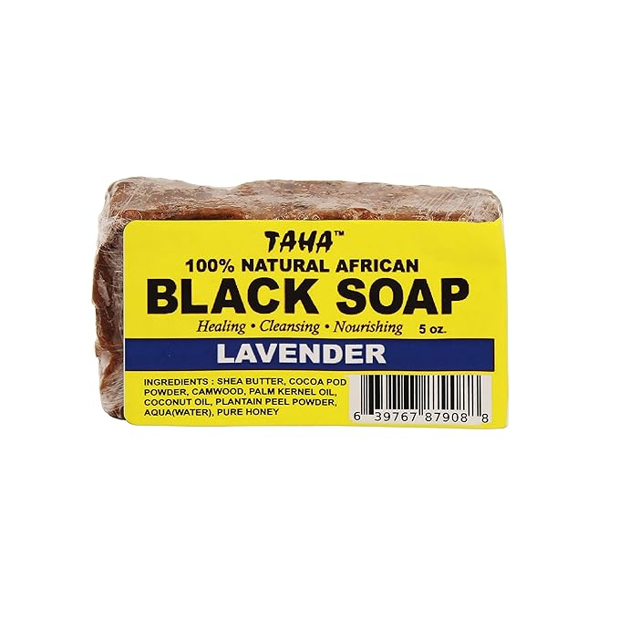 Taha African Black Bar Soap - Image 4