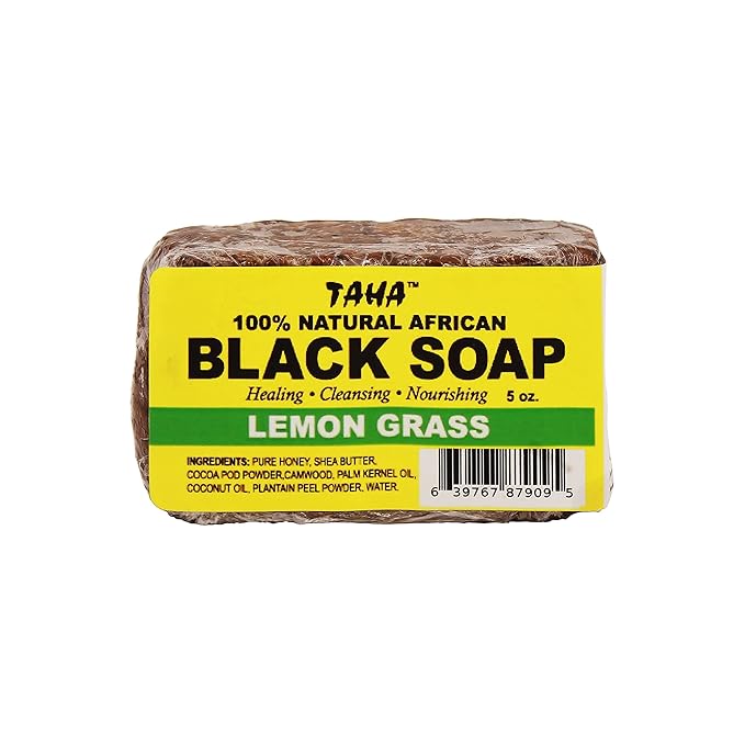 Taha African Black Bar Soap - Image 5