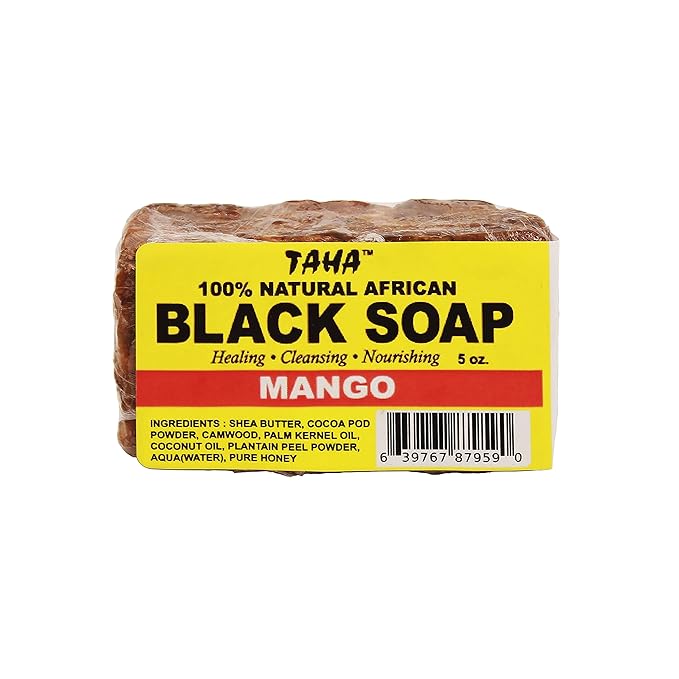Taha African Black Bar Soap - Image 6
