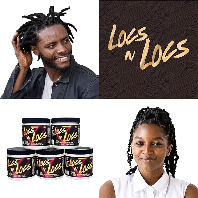 Taha Locs & Locs Gel – 5X Super Hold 16 oz - Image 5