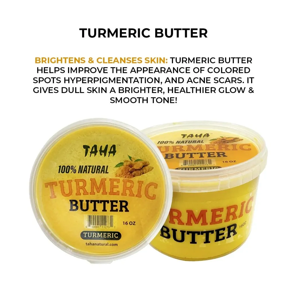 Taha Natural Turmeric Butter – 8 oz & 16 oz - Image 4