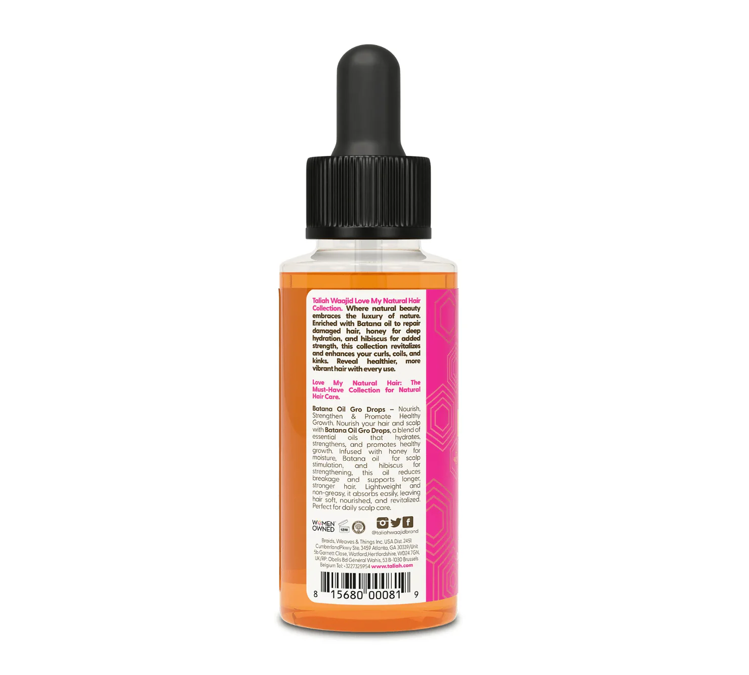 Taliah Waajid Batana Oil Gro Drops โ 2 oz - Image 2