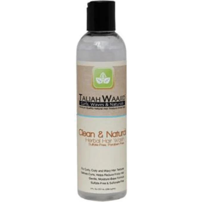 Taliah Waajid Clean and Natural Herbal Hair Wash - 8 oz