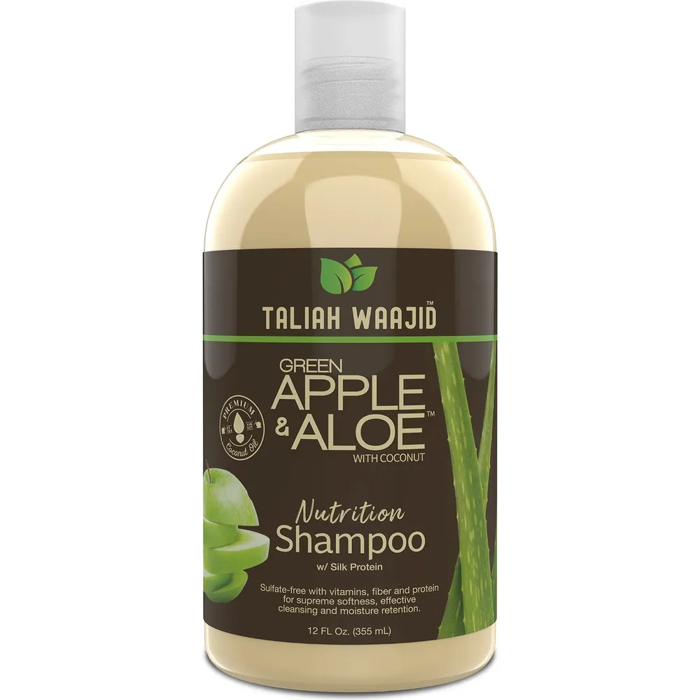 Taliah Waajid Green Apple and Aloe Nutrition Shampoo with Coconut - 12 oz
