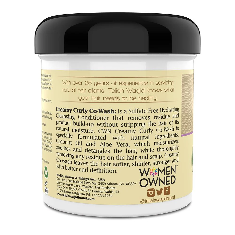 Taliah Waajid Creamy Curly Co-Wash β 16oz - Image 3