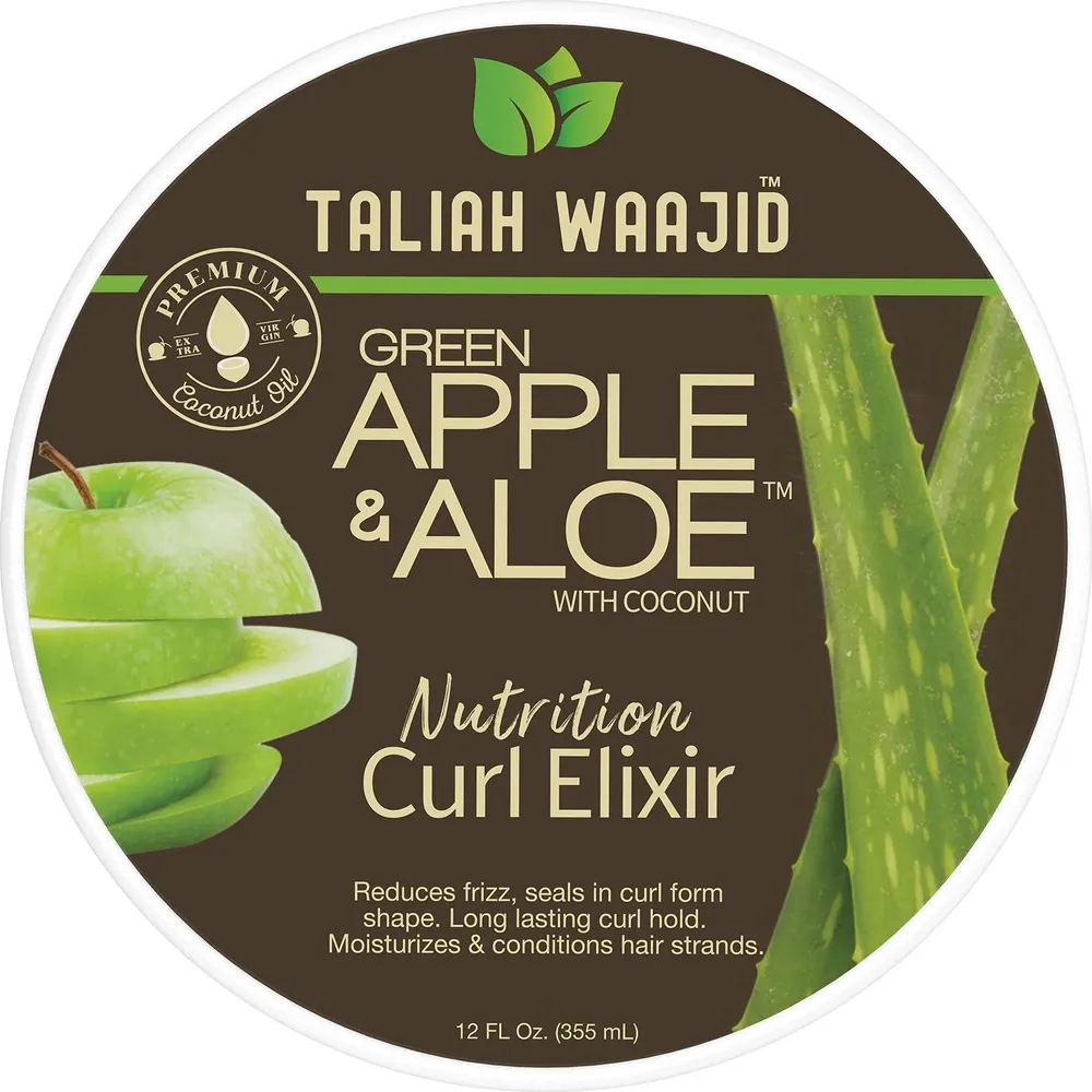 Taliah Waajid Green Apple and Aloe Nutrition Curl Elixir - 12 oz - Image 5