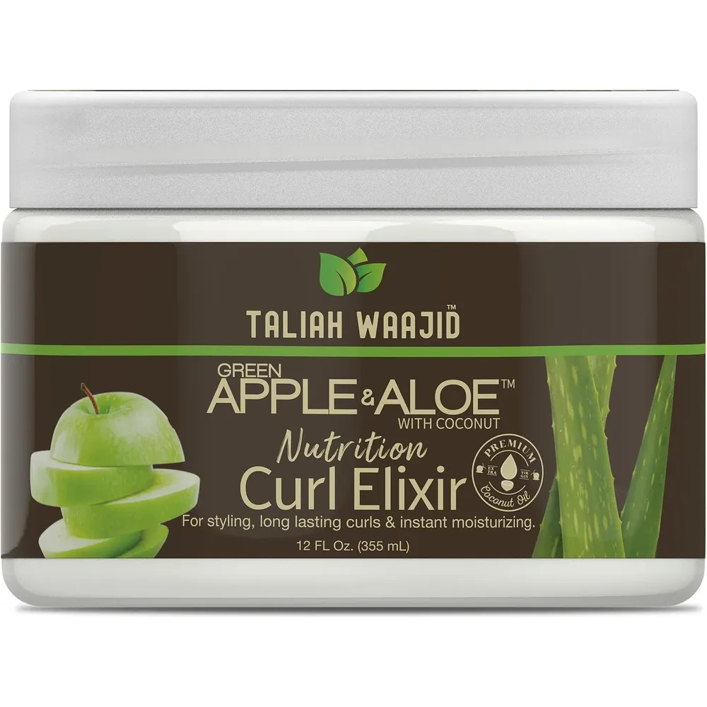 Taliah Waajid Green Apple and Aloe Nutrition Curl Elixir - 12 oz - Image 6