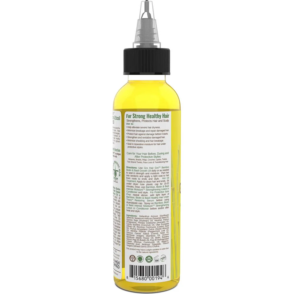 Taliah Waajid Hair Gro Bamboo and Coconut Milk Growth Oil - 4 oz - Image 3