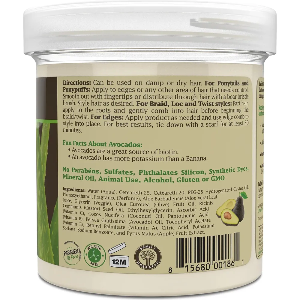 Taliah Waajid Green Apple and Aloe Nutrition Miracle Hold Gel - 16 oz - Image 4