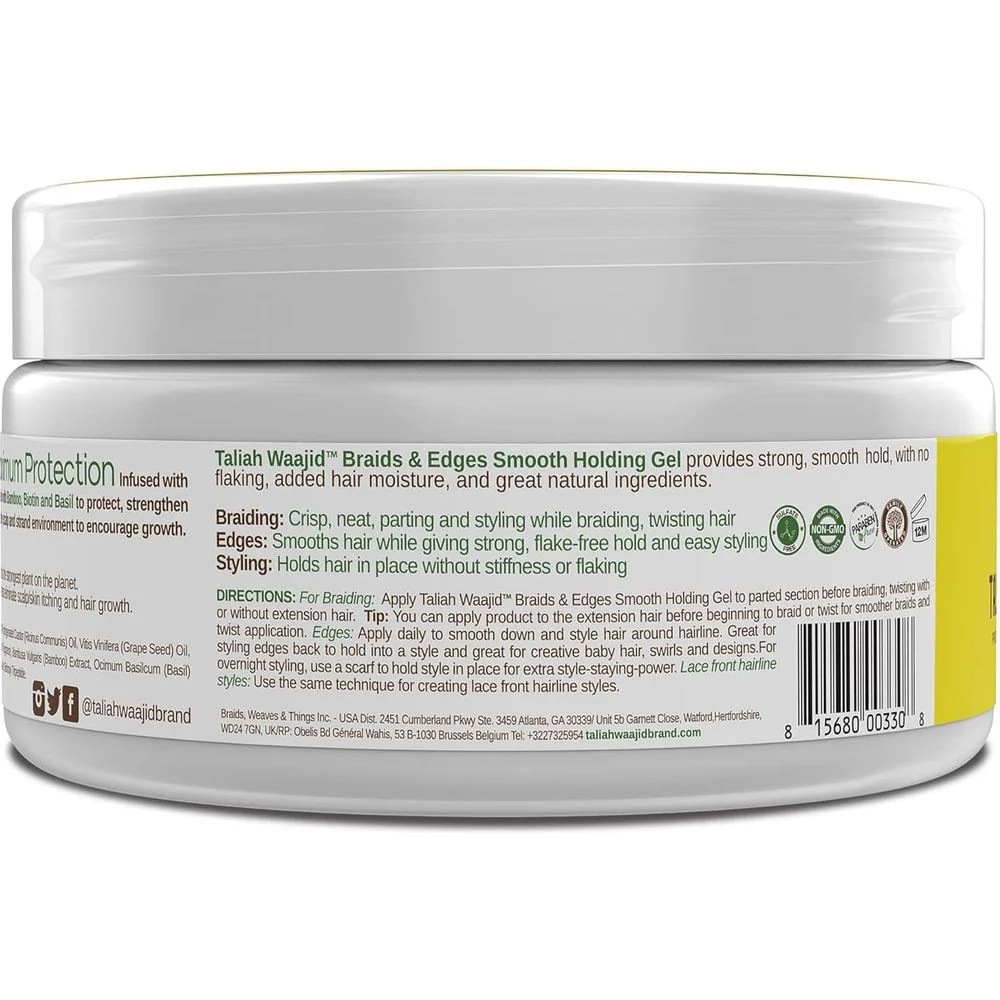Taliah Waajid Protective Styles Braids and Edges Smooth Holding Gel - 8 oz - Image 4