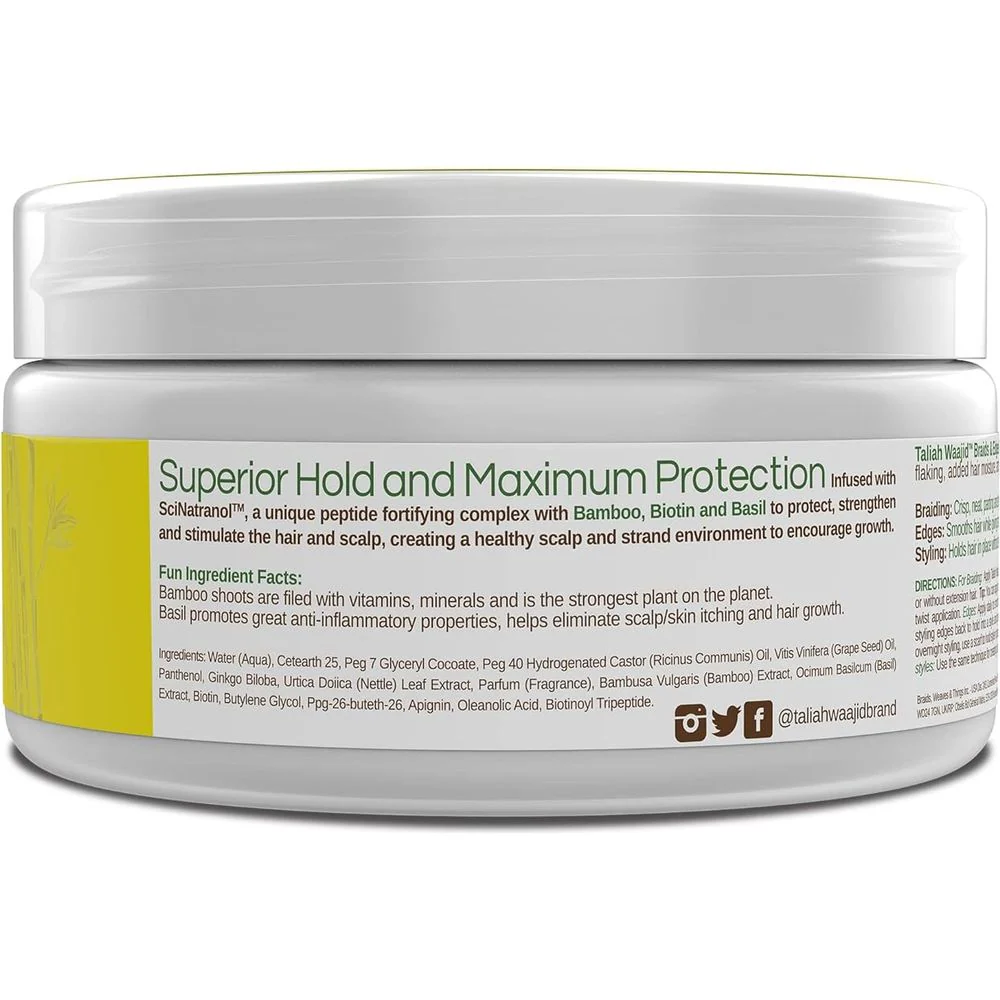 Taliah Waajid Protective Styles Braids and Edges Smooth Holding Gel - 8 oz - Image 5