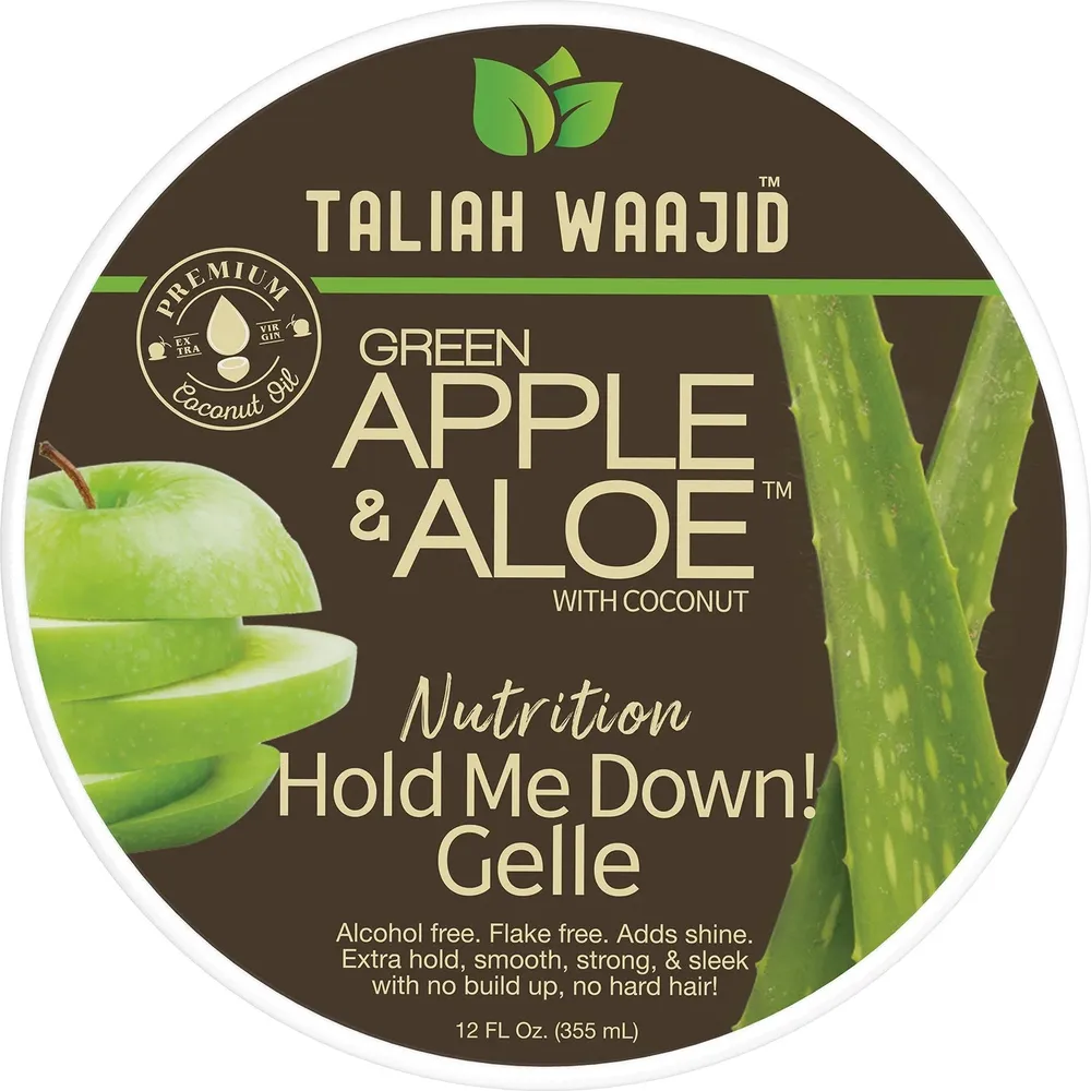 Taliah Waajid Green Apple & Aloe Hold Me Down Gelle – 12oz - Image 5