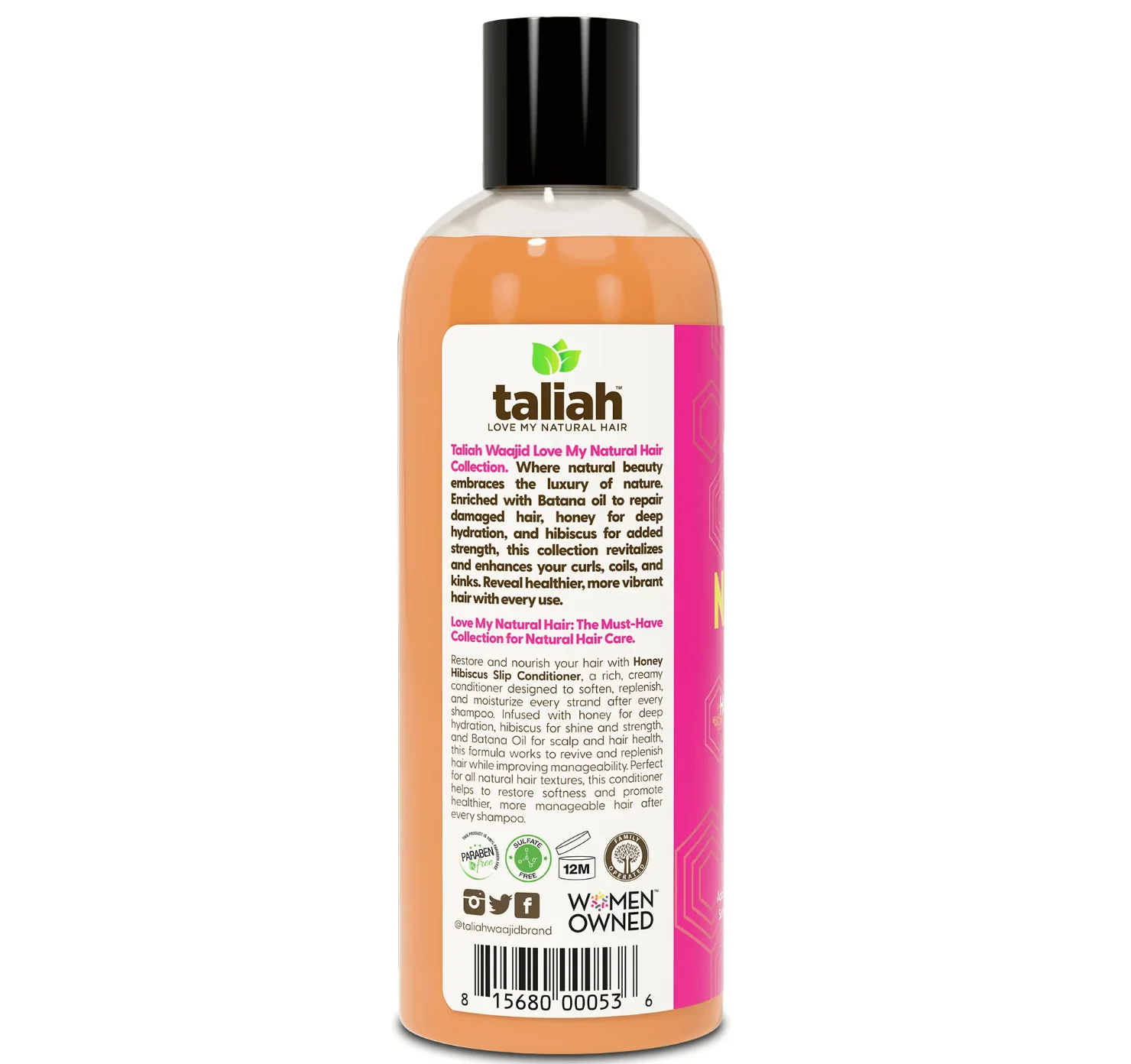 Taliah Waajid Honey Hair Conditioner โ 12 oz - Image 2