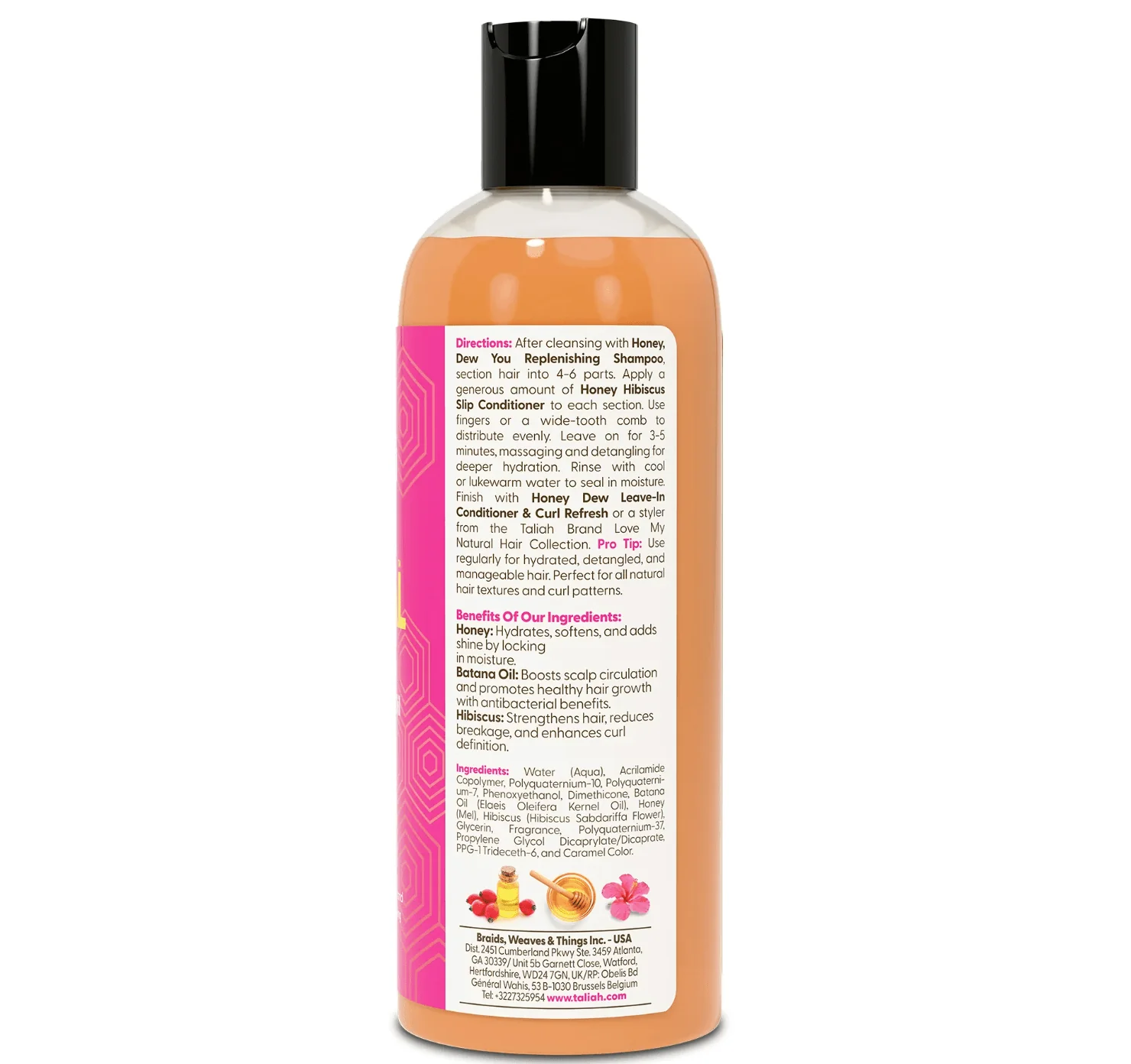 Taliah Waajid Honey Hair Conditioner โ 12 oz - Image 3