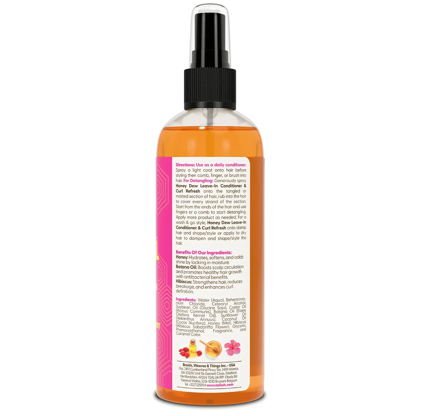 Taliah Waajid Honey Hair Conditioner โ 12 oz - Image 6