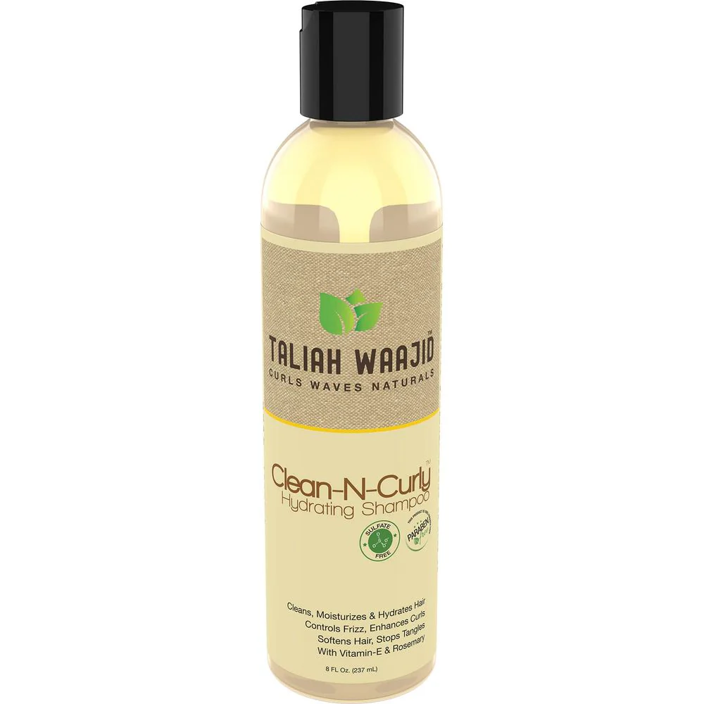 Taliah Waajid Curls Waves and Naturals Clean-N-Curly Hydrating Shampoo - 8 oz - Image 2