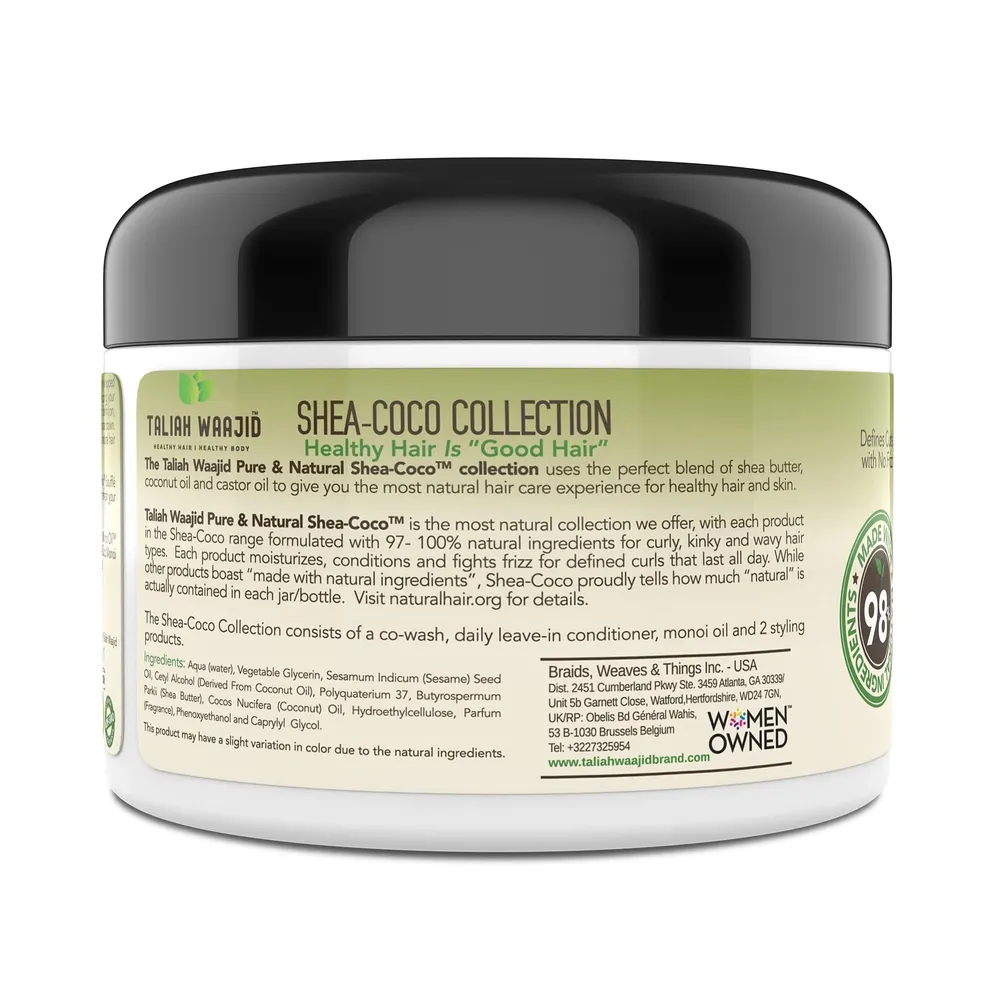 Taliah Waajid Shea-Coco Curly Hair Soufflé – 8oz - Image 2