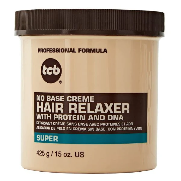 TCB No Base Crème Hair Relaxer – 2 Variants - Image 2