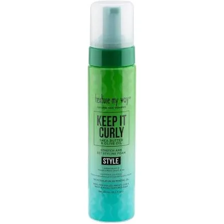 Texture My Way Keep It Curly Stretch & Set Styling Foam โ 8.5oz