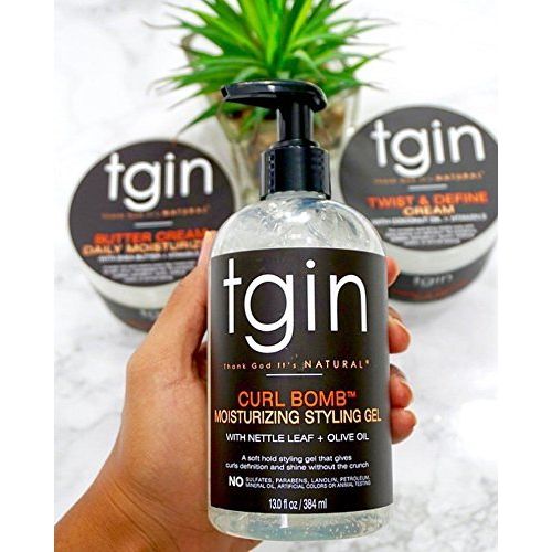 TGIN Curl Bomb Moisturizing Styling Gel ā 13 oz - Image 4