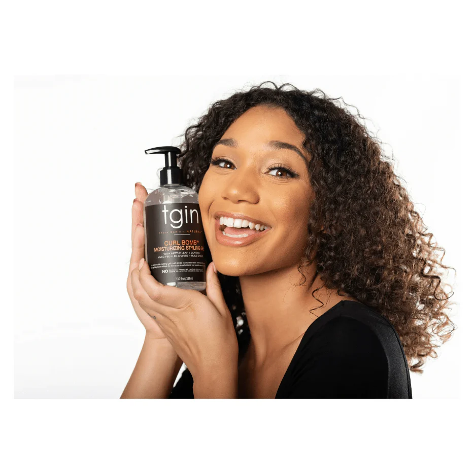 TGIN Curl Bomb Moisturizing Styling Gel ā 13 oz - Image 5