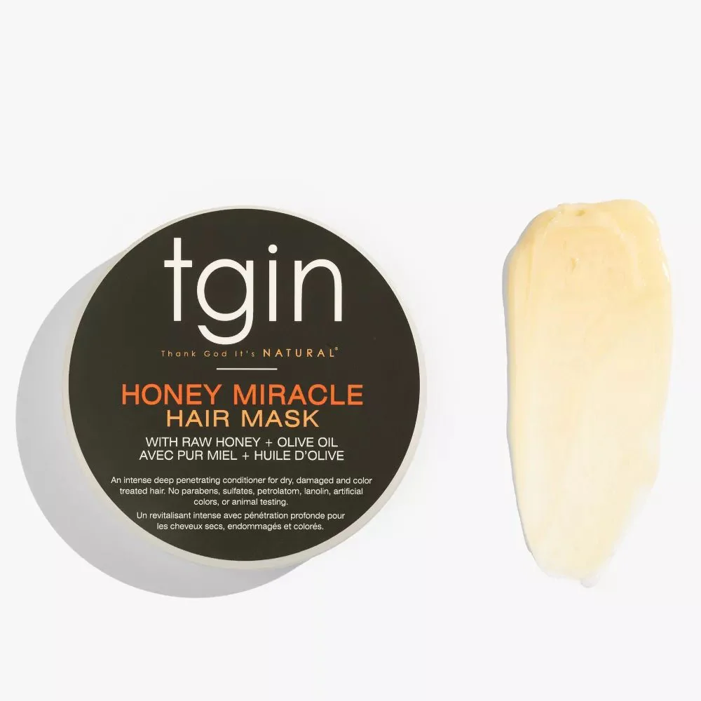 TGIN Honey Miracle Hair Mask – 12 oz - Image 5
