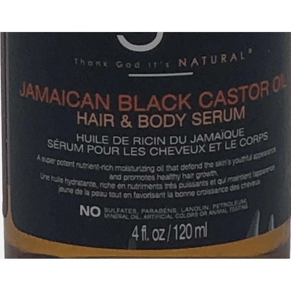 tgin Jamaican Black Castor Oil Hair & Body Serum ā 4 oz - Image 4