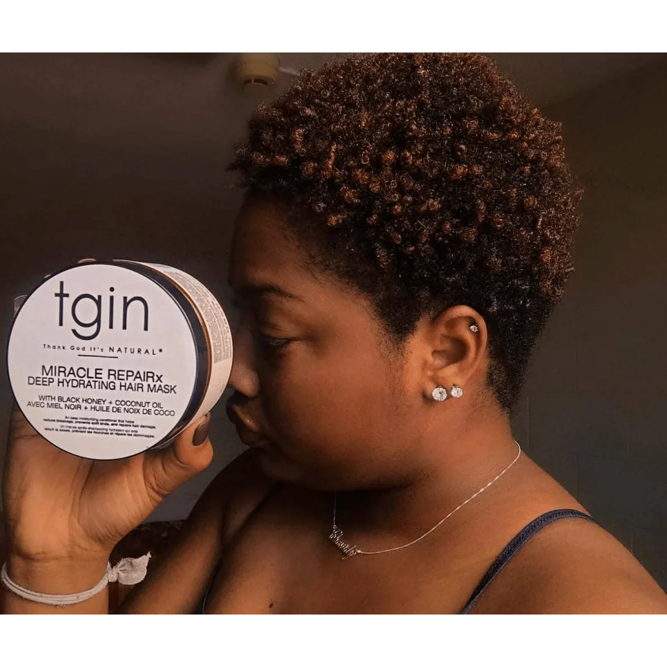 TGIN Miracle RepaiRx Deep Hydrating Hair Mask - 12 oz - Image 5