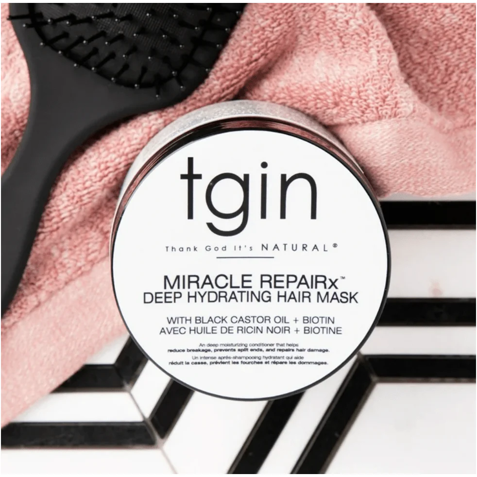 TGIN Miracle RepaiRx Deep Hydrating Hair Mask - 12 oz - Image 6