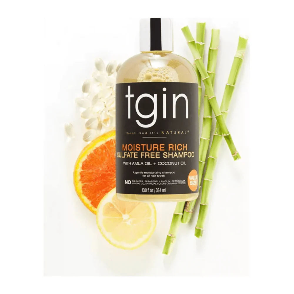 TGIN Moisture Rich Sulfate-Free Shampoo ā 13 oz