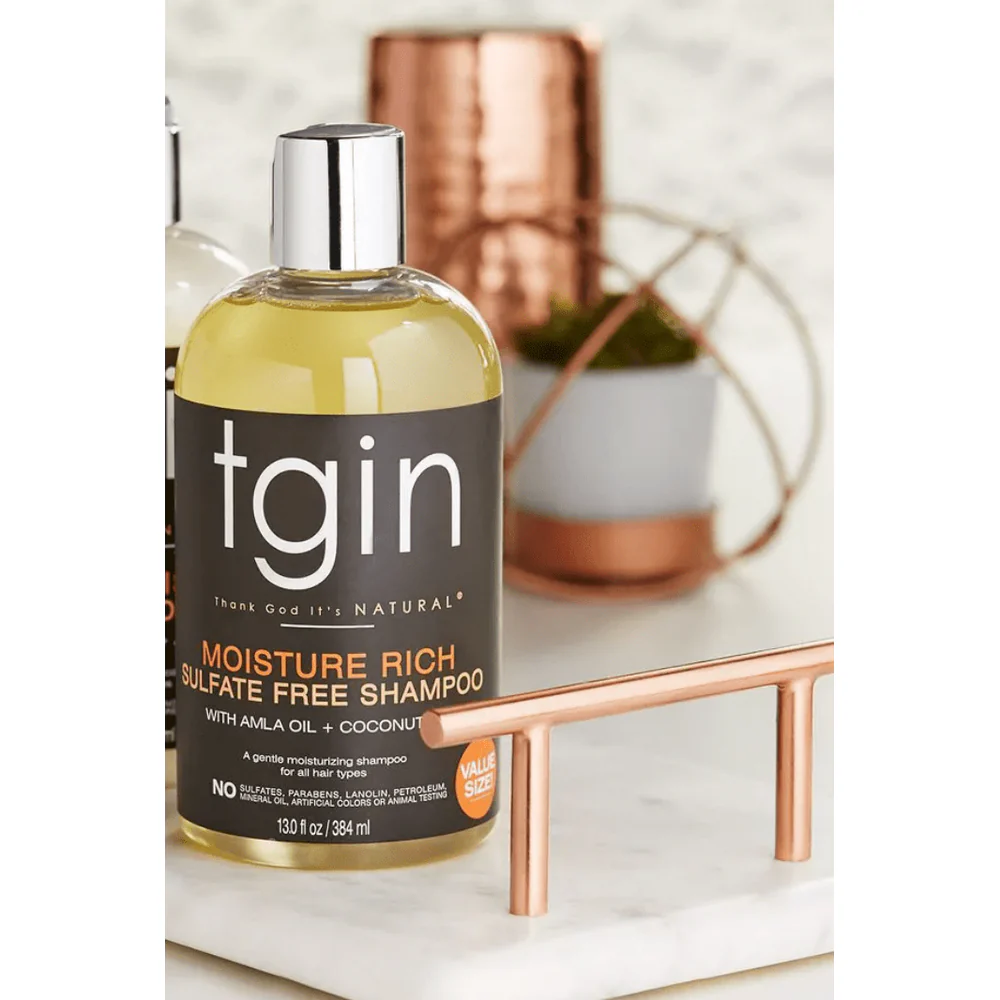 TGIN Moisture Rich Sulfate-Free Shampoo ā 13 oz - Image 4