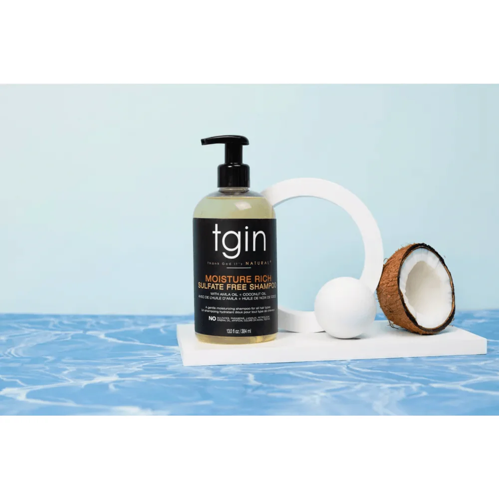 TGIN Moisture Rich Sulfate-Free Shampoo ā 13 oz - Image 5