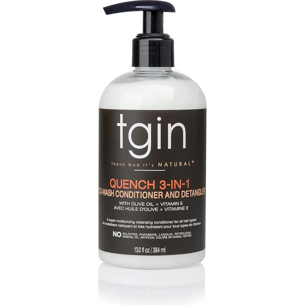 TGIN Quench 3-in-1 Co-Wash Conditioner and Detangler - 13 oz