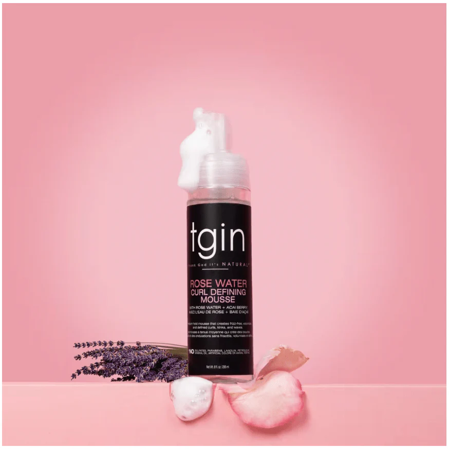 TGIN Rose Water Defining Mousse - 8 fl oz