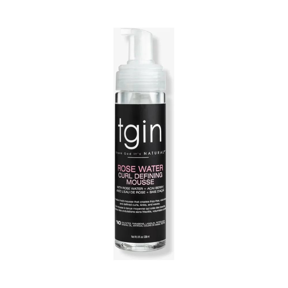 TGIN Rose Water Defining Mousse - 8 fl oz - Image 2