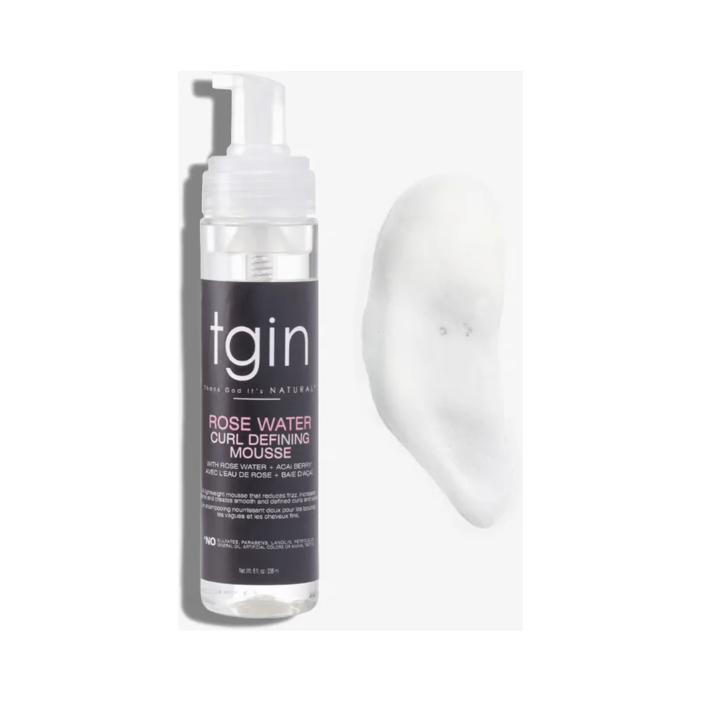 TGIN Rose Water Defining Mousse - 8 fl oz - Image 3