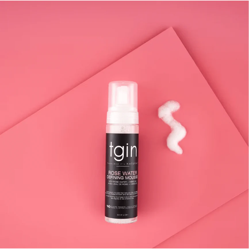 TGIN Rose Water Defining Mousse - 8 fl oz - Image 4