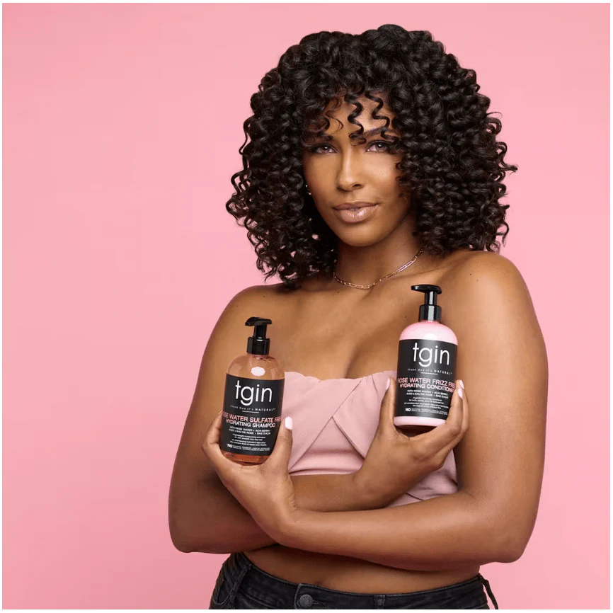TGIN Rose Water Frizz-Free Hydrating Conditioner ā 13 oz - Image 5