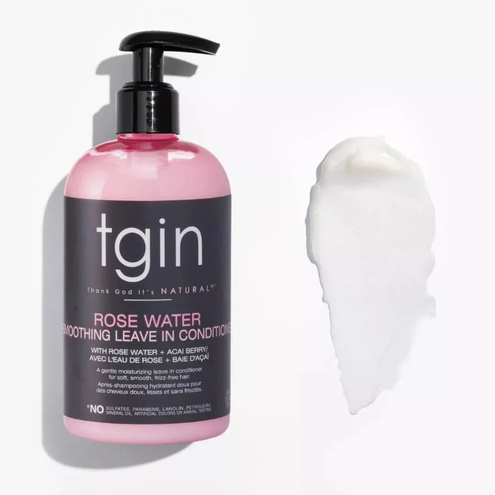 TGIN Rose Water Smoothing Leave-In Conditioner ā 13 oz - Image 5